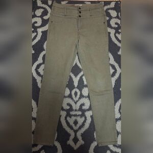 Refuge Olive Skinny Jeans